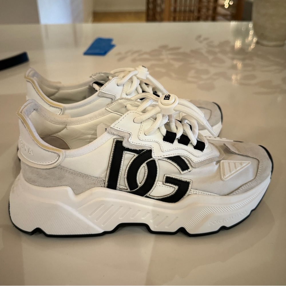 Dolce and gabbana daymaster mixed sneakers